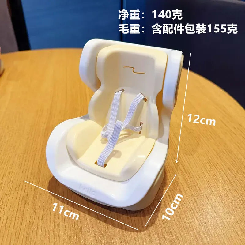 15-17cm doll Seat  3.0 Labubu car seat safety Seat Cute Doll Air Outlet high-grade Car Interior Decoration car seat