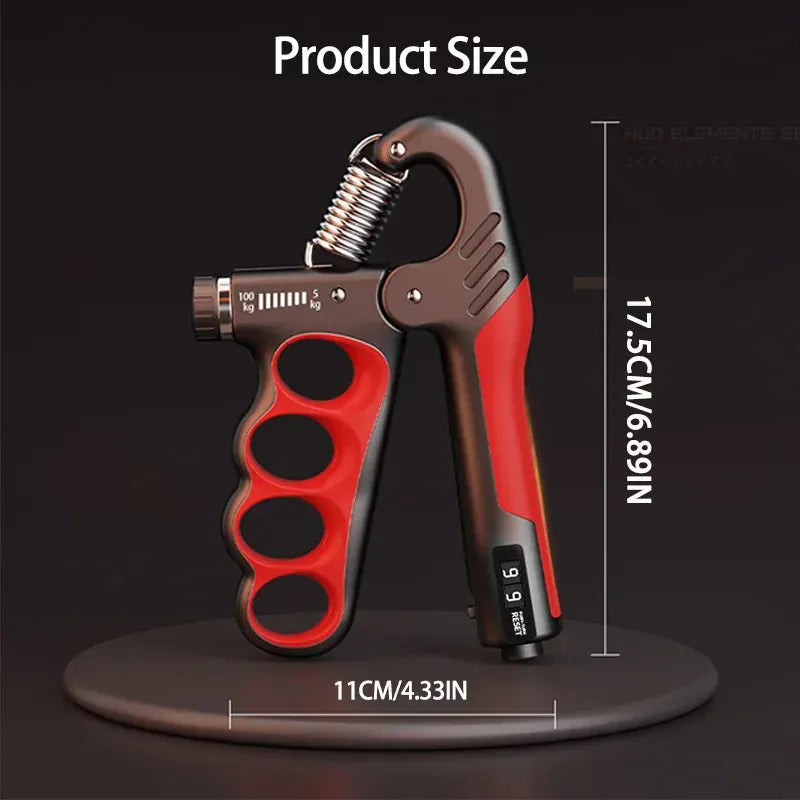 5-100kg Adjustable Grip Strength Device for Rehabilitation Training, M ...