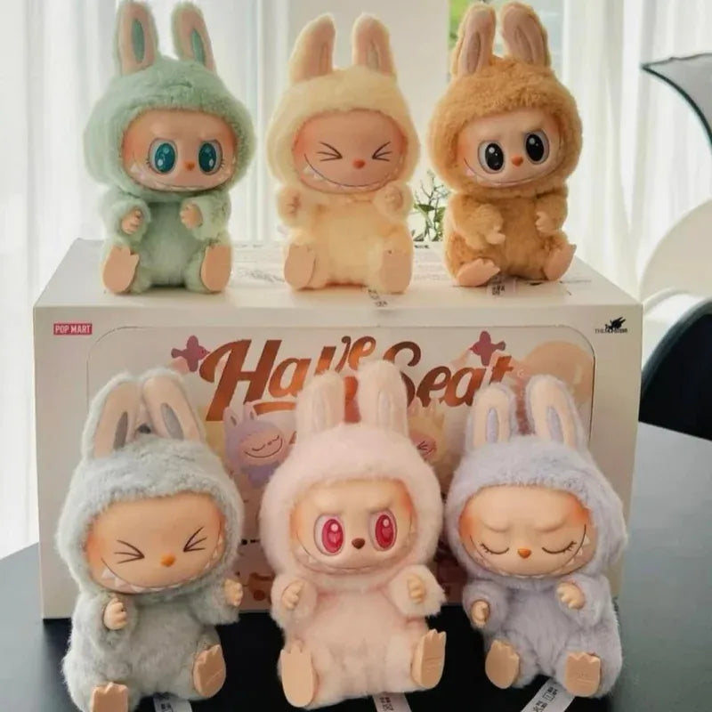 Labubu dolls  Original The Monsters Have a Seat Series | Blind Box, Vinyl Plush Adult Kids Toys Ornament Gift