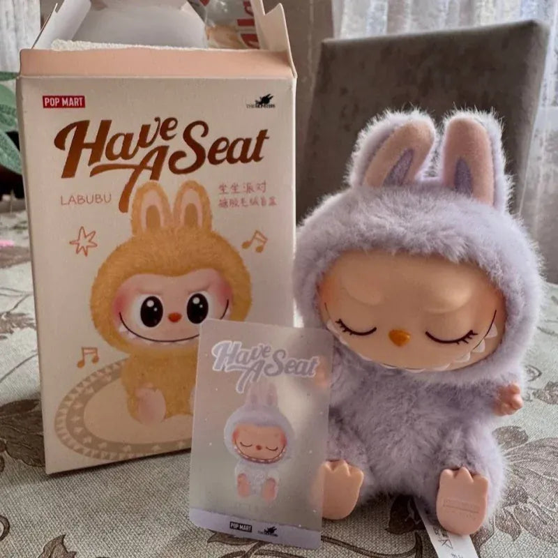 Labubu dolls  Original The Monsters Have a Seat Series | Blind Box, Vinyl Plush Adult Kids Toys Ornament Gift