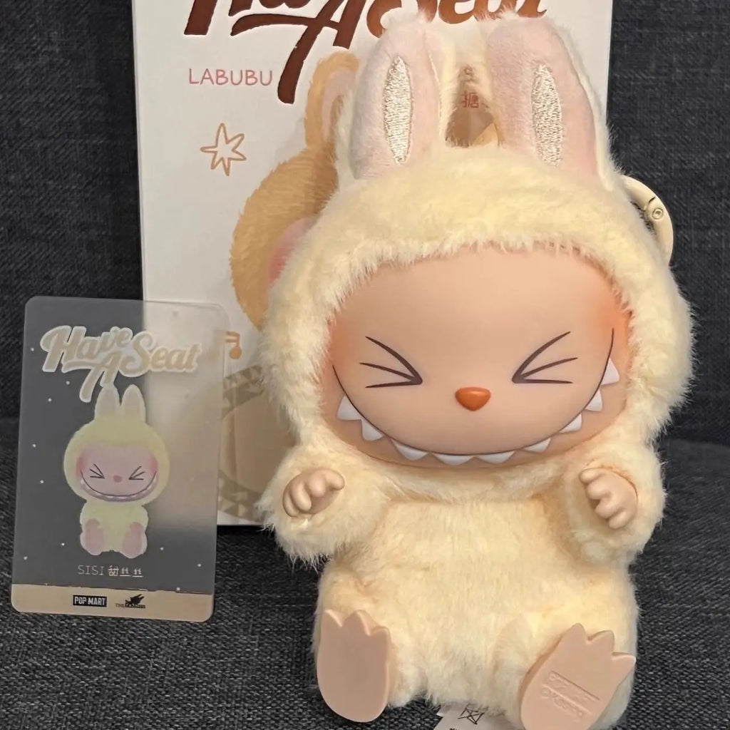 Labubu dolls  Original The Monsters Have a Seat Series | Blind Box, Vinyl Plush Adult Kids Toys Ornament Gift
