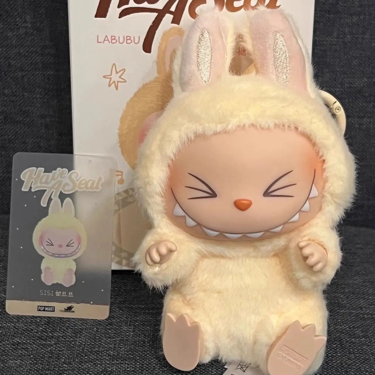 Labubu dolls  Original The Monsters Have a Seat Series | Blind Box, Vinyl Plush Adult Kids Toys Ornament Gift