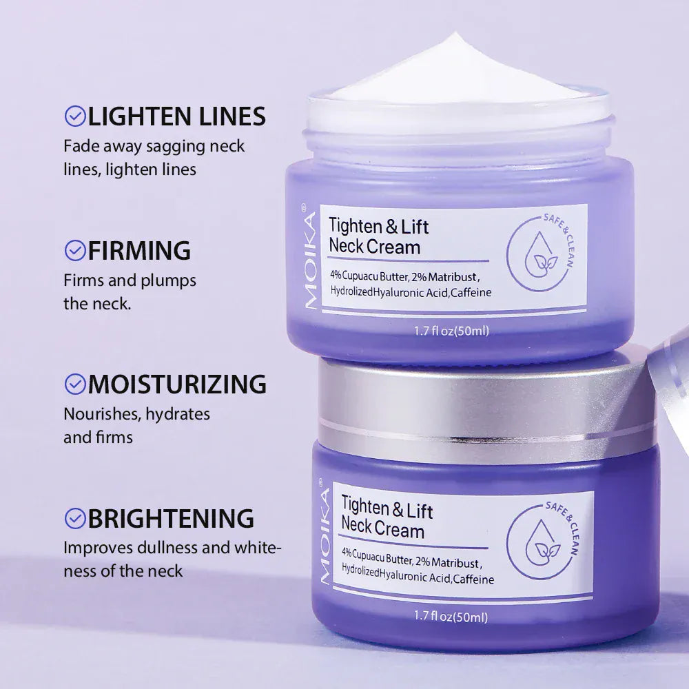 Tighten Lifting Neck Cream Fade Fine Lines Brighten Firming Nourish Smoothing Moisturizer Rejuvenation  Beauty Skin Care Product